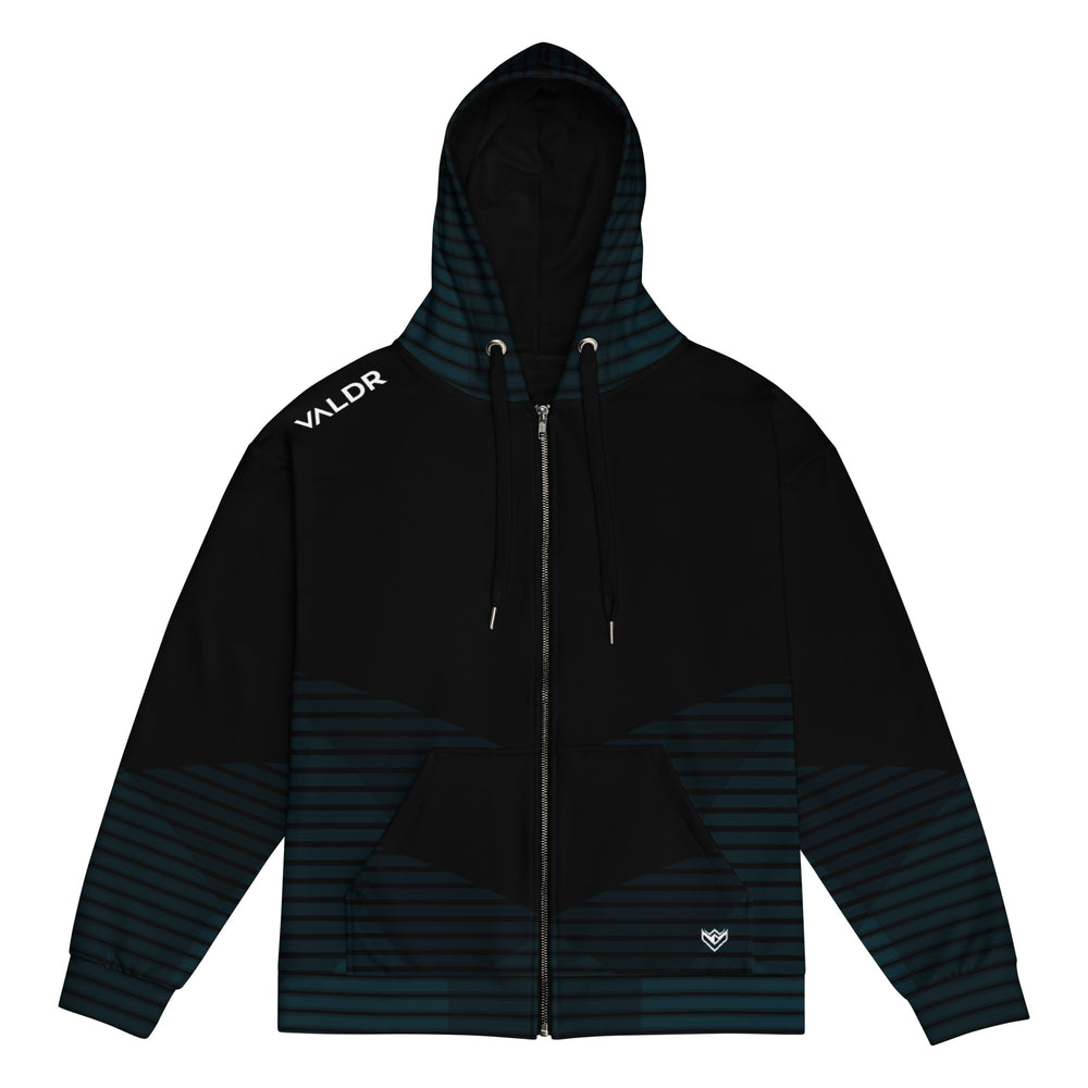 Midnight Cobalt zip up hoodie UNISEX