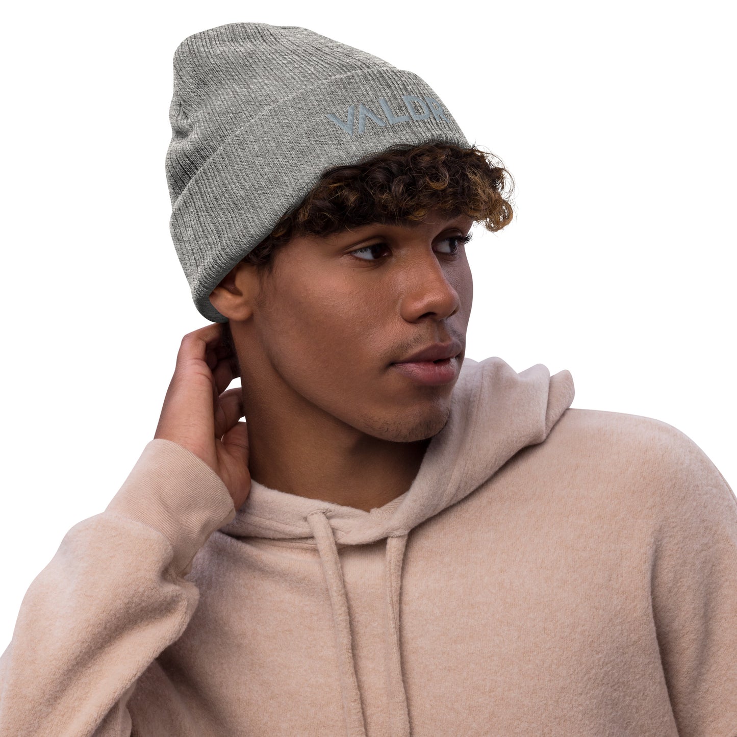 
                  
                    VALDR Ribbed knit beanie
                  
                